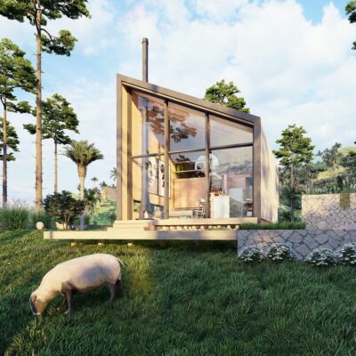 5 Modelos de Tipologias de Cabanas para se Inspirar